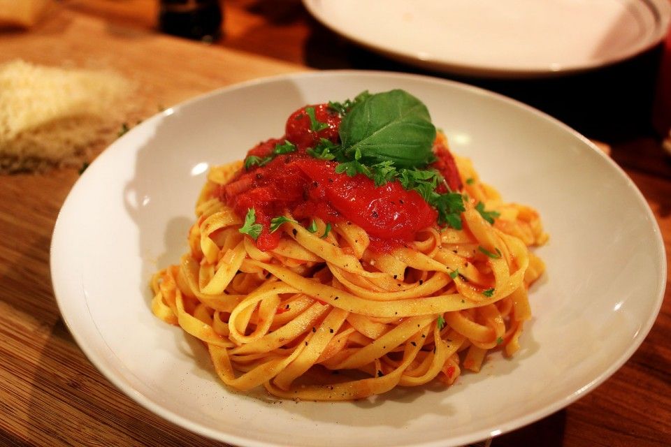 Minchia che pasta al pomodoro